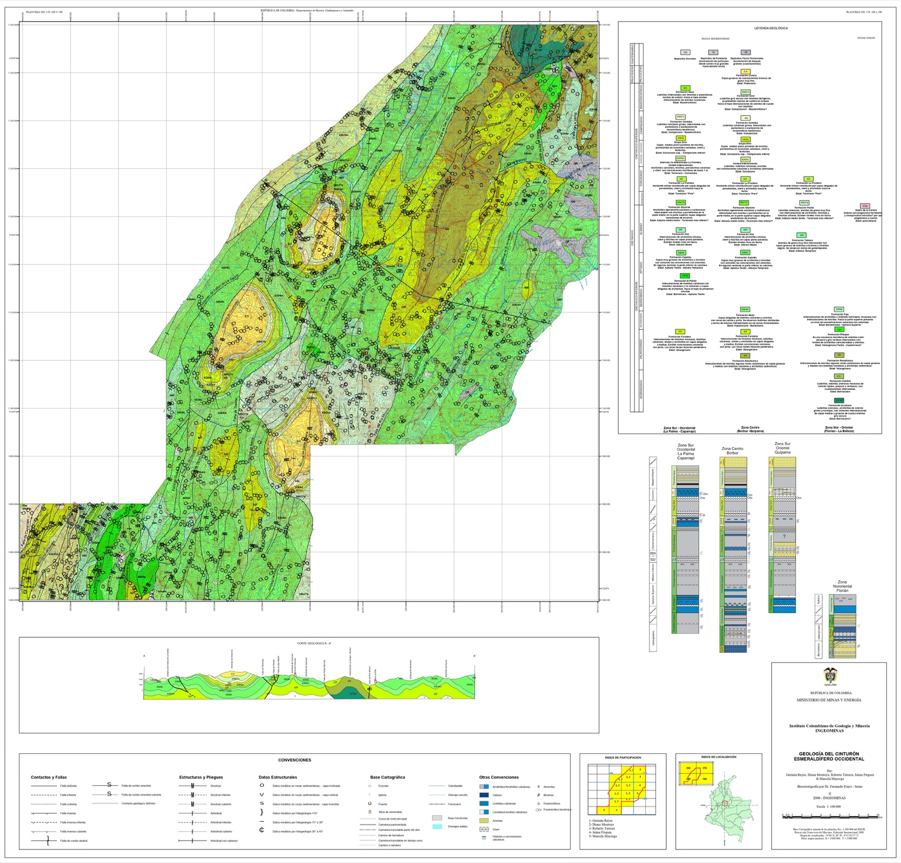 Mapa geológico